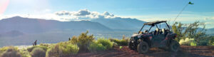 Polaris SXS on a Mountain With a View